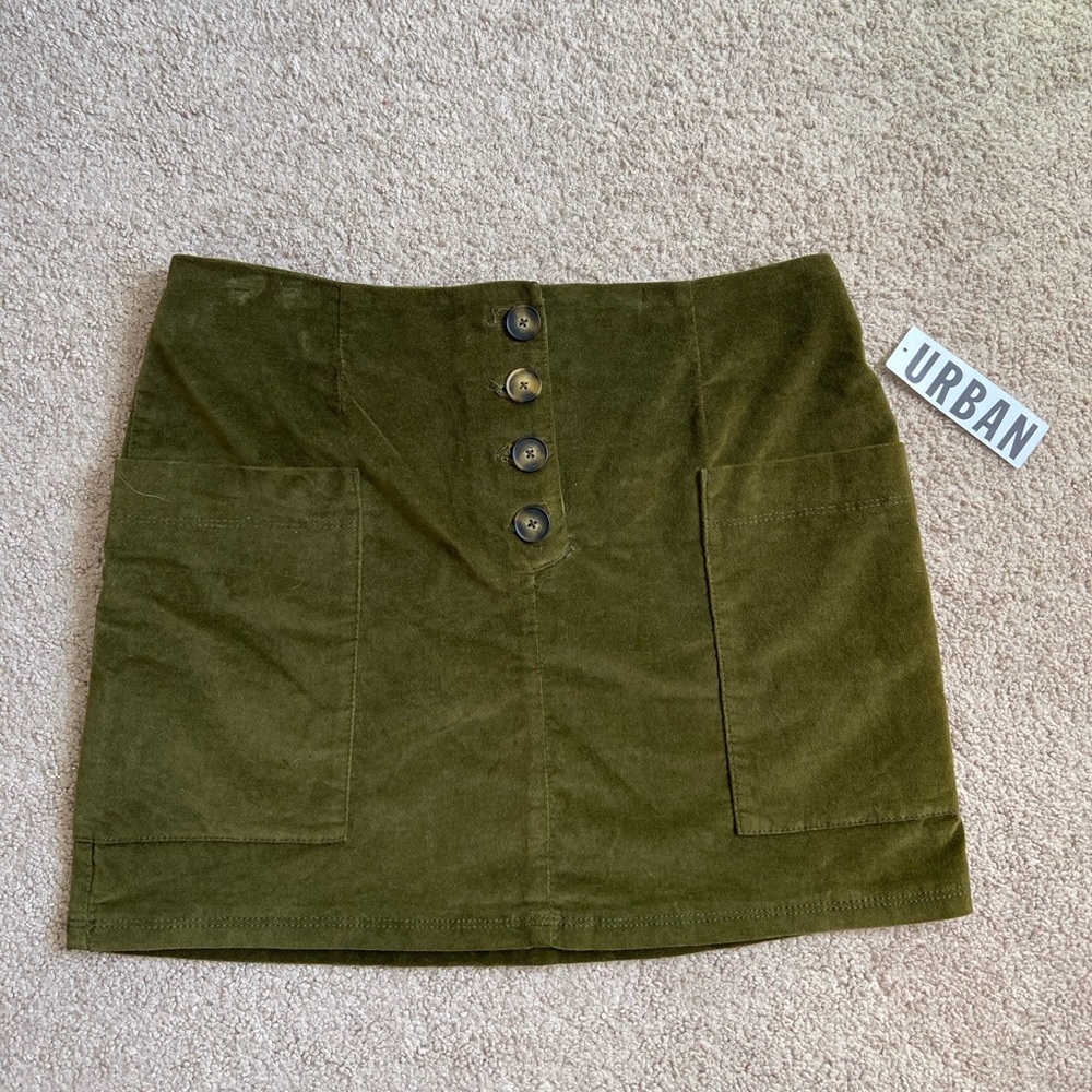 Urban Outfitters Green Skirt